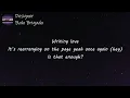 Balu Brigada - Designer (Lyrics) | Yes I wanna be your boy at the end of the day