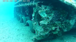 تصوير الدبابة الغارقة في العقبة Sunken Tank Aqaba 