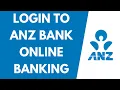 How to Login ANZ Bank Online Banking Account ANZ Online Banking Sign In 2021