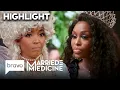 Quad Webb s Not Interested In Coexisting With Dr Gregory Married to Medicine S11 E15 Bravo