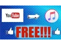 How to transfer songs from YouTube to iTunes FREE