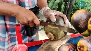 Download Keterampilan Memotong Buah Lontar | Siwalan | Palm Fruit Indonesian Street Food MP3
