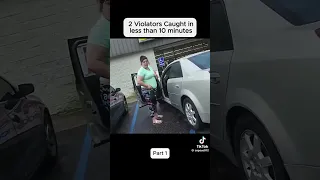 BUSTED stealing handicap parking spots