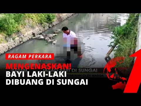 Tali Pusar Masih Menempel, Jasad Bayi Tak Berdosa Mengapung di Sungai