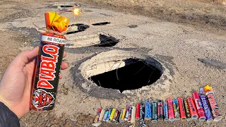 ✅ ПЕТАРДА + КОЛОДЕЦ 💥 ТОП 25 Петард в бункере под землёй