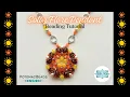 Solar Flare Pendant Beading Tutorial Endless Sunset August 2026 Treasure Box from Potomac Beads