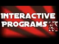 Lesson 5 - Interactive Programs
