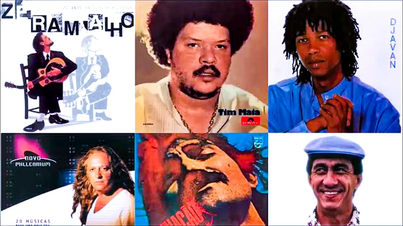 ZÉ RAMALHO   FAGNER   TIM MAIA E MUITO MAIS MÚSICAS BRASILEIRAS