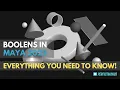Boolean Operations in Maya 2025 Easy Step-by-Step Tutorial by PerfectManus
