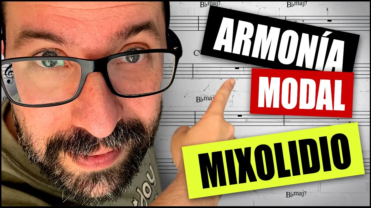 Armonía MODAL y Armonía FUNCIONAL - Modo Mixolidio