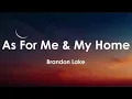Brandon Lake - As For Me & My Home (Lyrics) 🙏 | Christian Worship Song