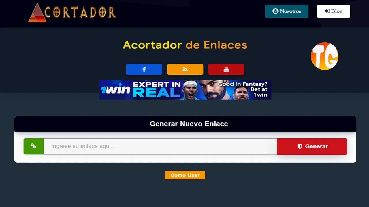 Crear un blog Acortador de Enlaces en Blogger y Monetizar al instante
