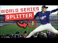 The Splitter Is Deciding the World Series