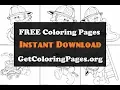 Teddy bear coloring pages free printable