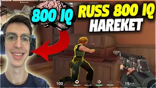 RUSS 800 IQ HAREKET!! FRED YOK ARTIK O NASIL CLUTCH | VALORANT EN İYİ ANLAR #476