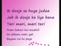 Download Lagu Teri Meri - Bodyguard lyrics