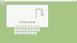 Hangman Game in Python GUI Project Using Tkinter