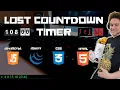 LOST JavaScript Countdown Timer with jQuery CSS and HTML