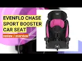 Review of the Evenflo Chase Sport Harnessed Booster Car Seat