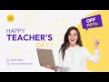 Free Teachers Day Marketing Template Customizable - FlexClip