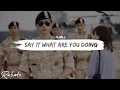 Download Lagu K.will(케이윌) - Say It! What are you doing?(말해! 뭐해?) | OST (descendants of the sun) [ROM/ENG LYRICS]