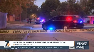 Deaths of 8 in Oklahoma home investigated as murder-suicide