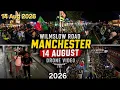 wilmslow road manchester 14 aug 2026 drone view 14 aug 2026 in manchester pakistan independence day