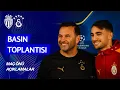 Lagu 🔴 Teknik Direktörümüz Okan Buruk ile oyuncumuz Yunus Akgün'ün, Monaco maçı öncesi basın toplantısı