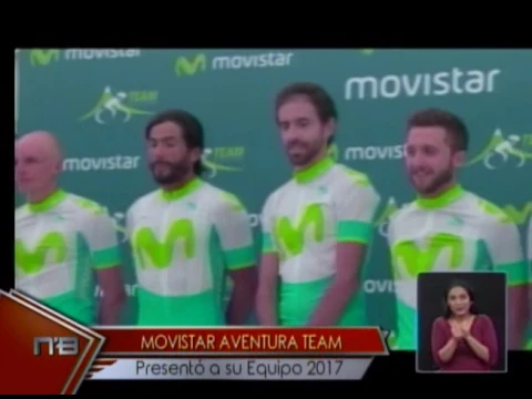 Movistar Aventura Team presentó a su equipo 2017
