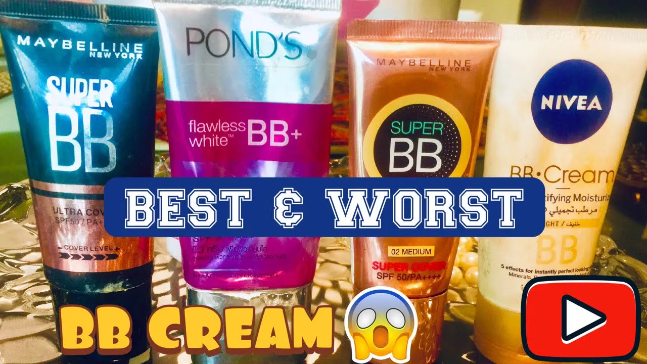 Products mentioned: EB Advance BB Cream Whitening Face Republic BB Cream Belo Intensive Whitening BB. 