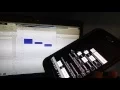 Phone gyroscope data read by Matlab over UDP