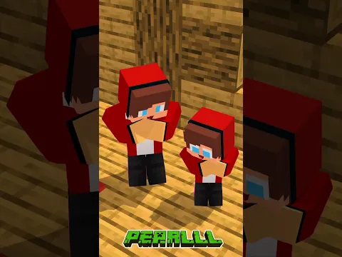 JJ&Baby Fake Cry - MAIZEN Minecraft Animation #shorts
