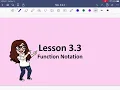Lesson 3 3-Function Notation