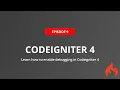 How to enable debugging in codeigniter 4 codeigniter 4 development mode