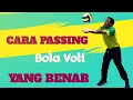 Cara Passing Bola Voli Yang Benar || Bagi Pemula