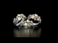 Barbara Bixby Sterling 18K Semi-Precious Gemstone Vine Ring on QVC