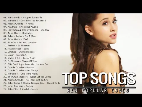 Download MP3 New Pop Songs Playlist 2019 - Billboard Hot 100 Chart - Top Songs 2019 (Vevo Hot This Week)