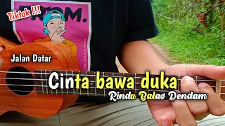 Download Cinta Bawa Duka Rindu Balas Dendam - Jalan Datar Versi Kentrung (lirik\u0026chord) MP3