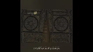 ه و ٱل ذ ى ي ر يك م ٱل ب ر ق خ و ف ا و ط م ع ا بصوت الشيخ سعود الشريم 