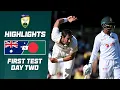 Australia v Bangladesh First Test Day Two