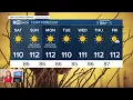 FORECAST Hot and dry Heat Warnings this weekend