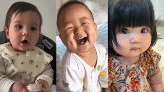 Cutest baby laughing moments😜🤣🍼
