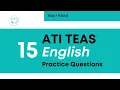 TEAS English Practice Questions TEAS 7