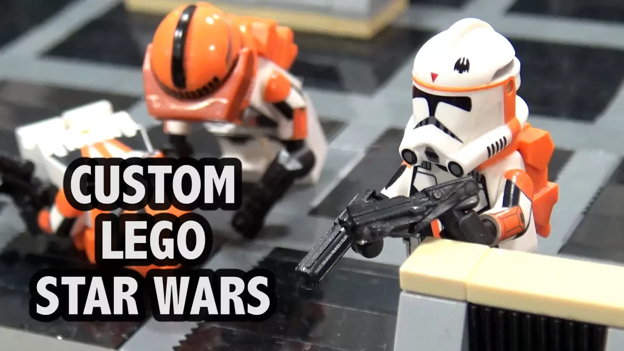 How to make CUSTOM lego ARC TROOPERS! Custom Lego Star Wars clones tutorial | Part 1. 
