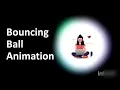 Bouncing Ball Animation HTML CSS