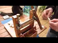 Home made cotton gin