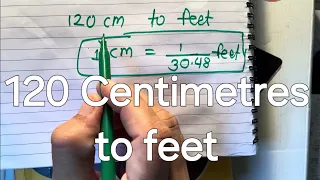 120 Centimetres to feet Cm in feet inch feet in cm in Hindi In Hindi