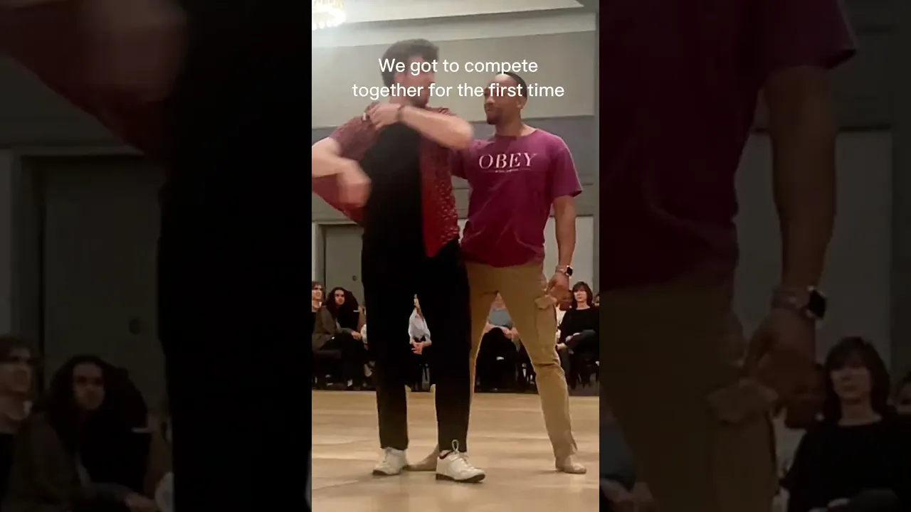 Crowd went WILD for his spins at the end🥇😭 #westcoastswing #modernswing #dance #improv #comp