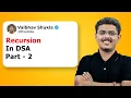 Recursion in DSA C Part 2