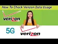 How to check data usage verizon Verizon 4g